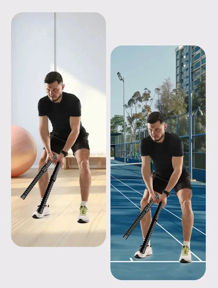 Battle Ropes Sans Cordes pour Workout Cardio Passivix